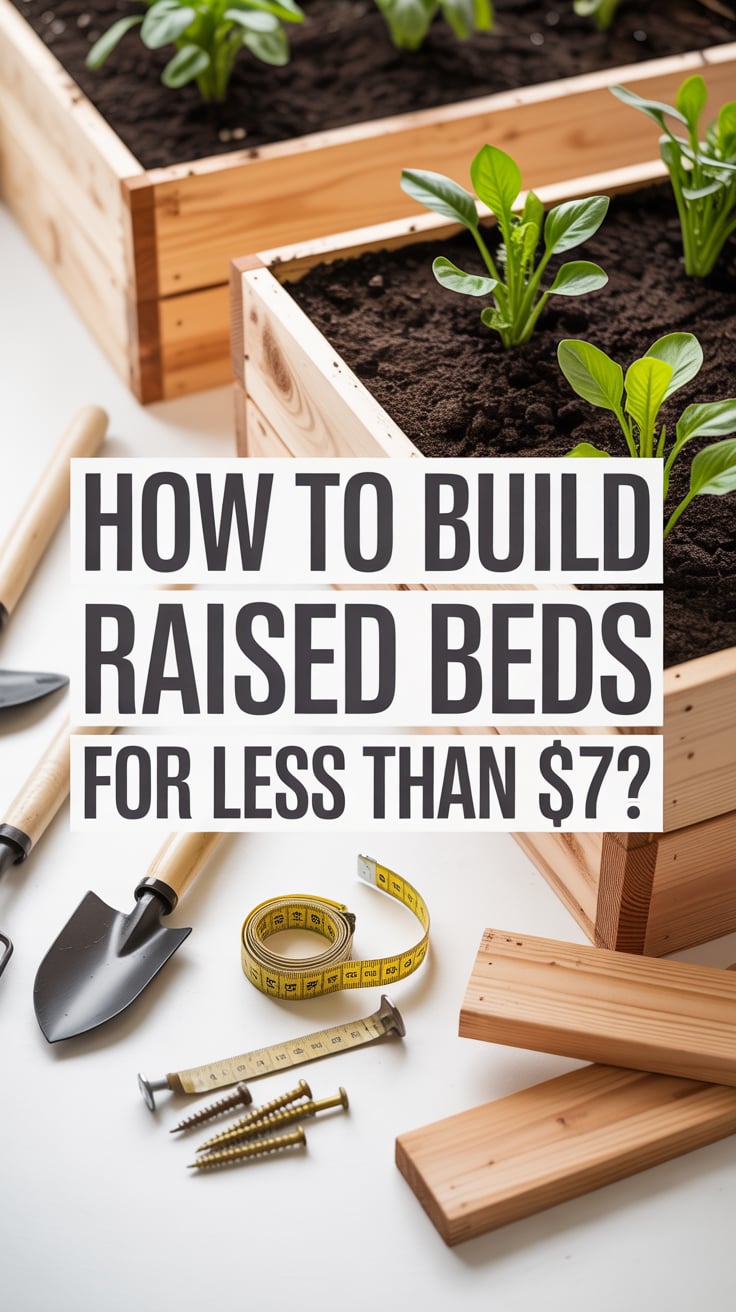 How to Build Raised Beds for Less Than $7: Proven Builds, Free Materials, and Frugal Soil Hacks