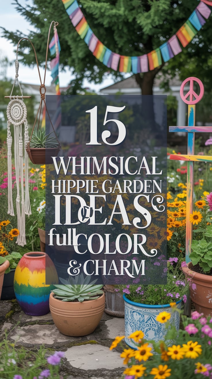 Whimsical Hippie Garden
