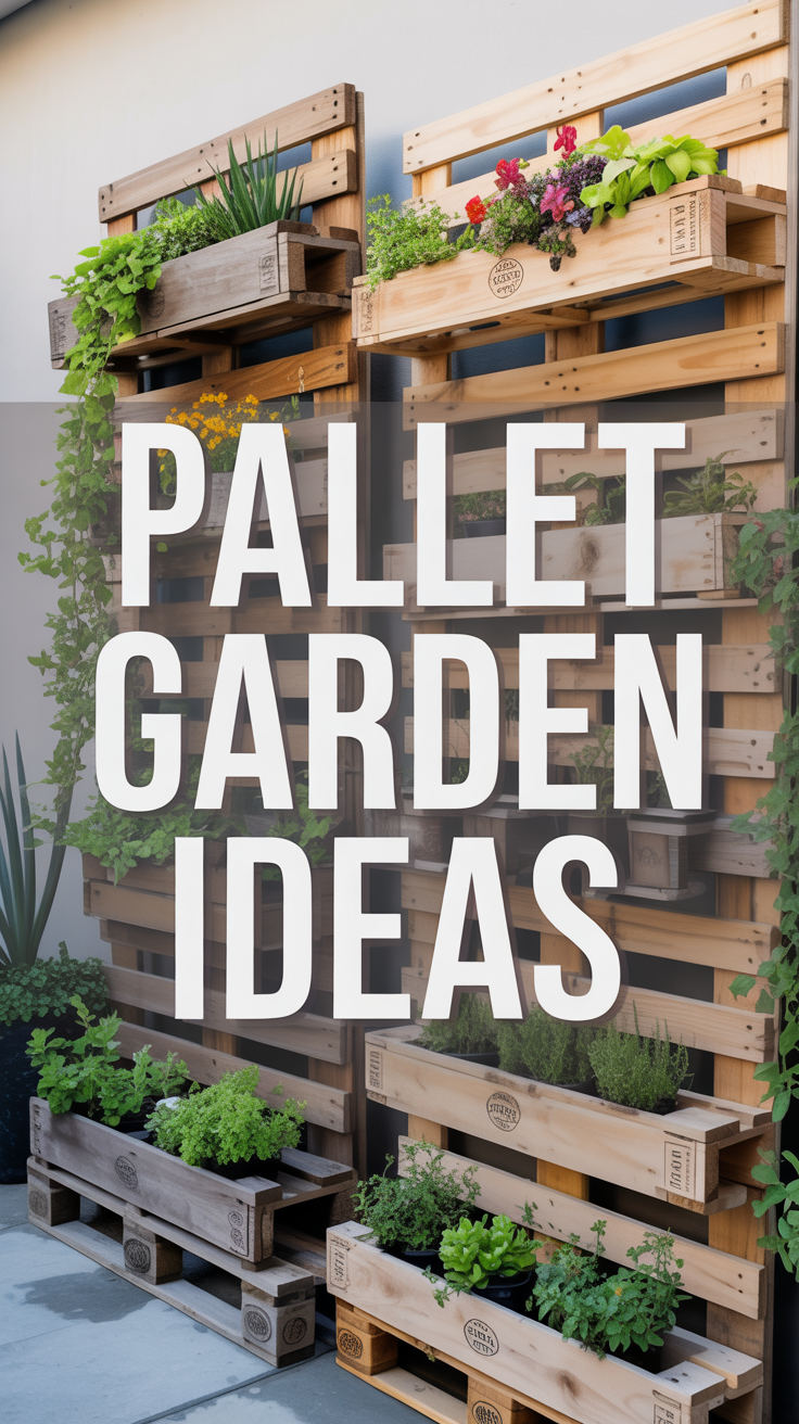 10 Cool Pallet Garden Ideas That Will Make You Envious