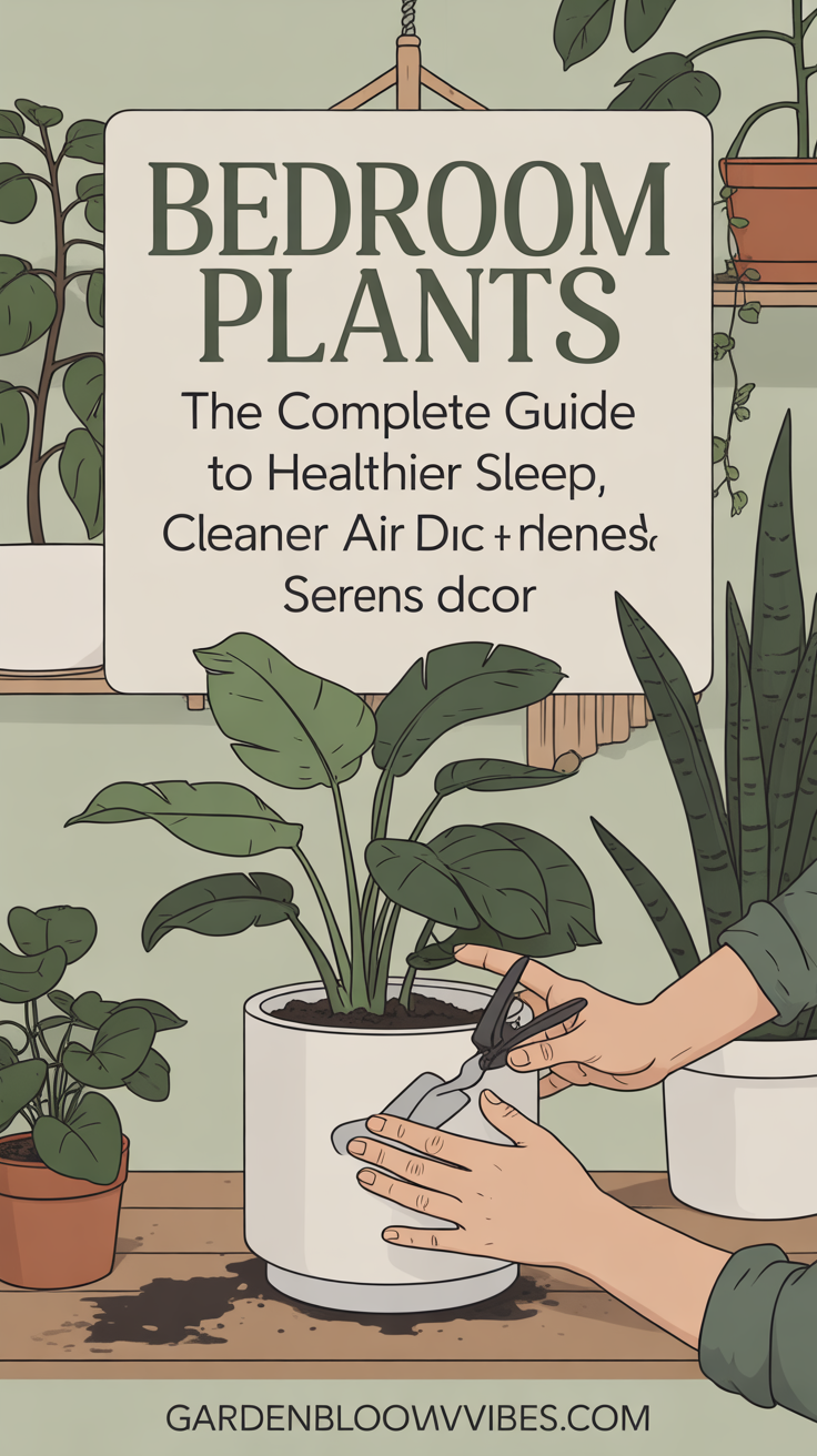 Bedroom Plants: The Complete Guide to Healthier Sleep, Cleaner Air, and Serene Decor
