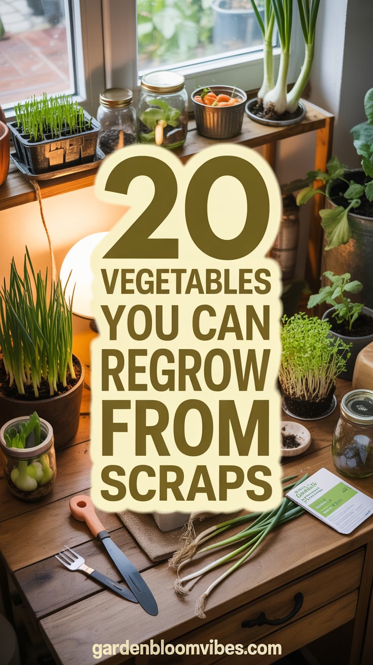 20 Vegetables You Can Regrow From Scraps