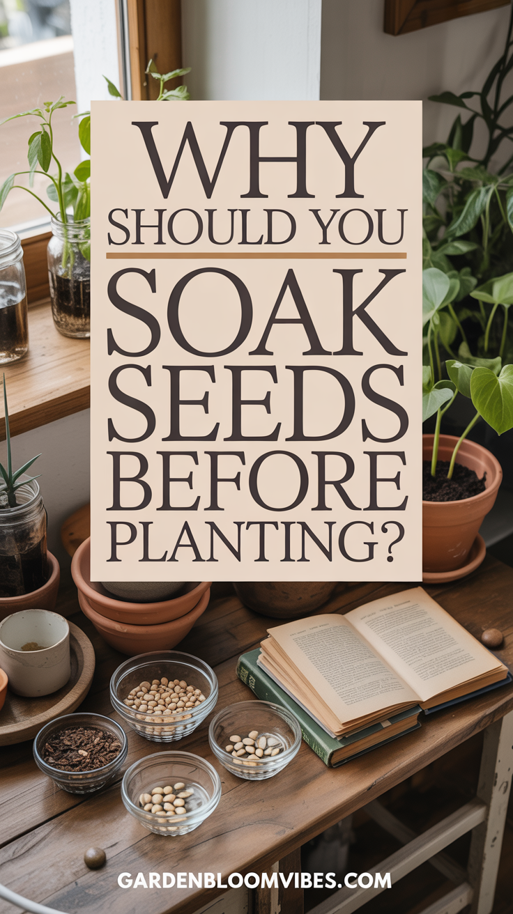 Why Should You Soak Seeds Before Planting?
