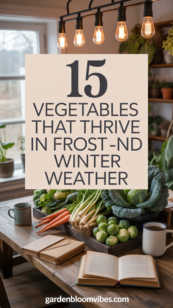 15 Vegetables That Thrive in Frost and Winter Weather