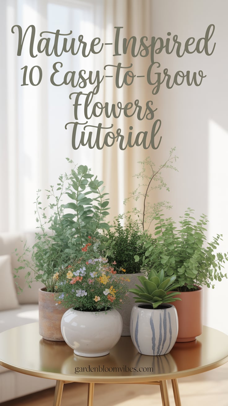 10 Easy-to-Grow Flowers: A No-Fail Guide for Beginners and Busy Gardeners