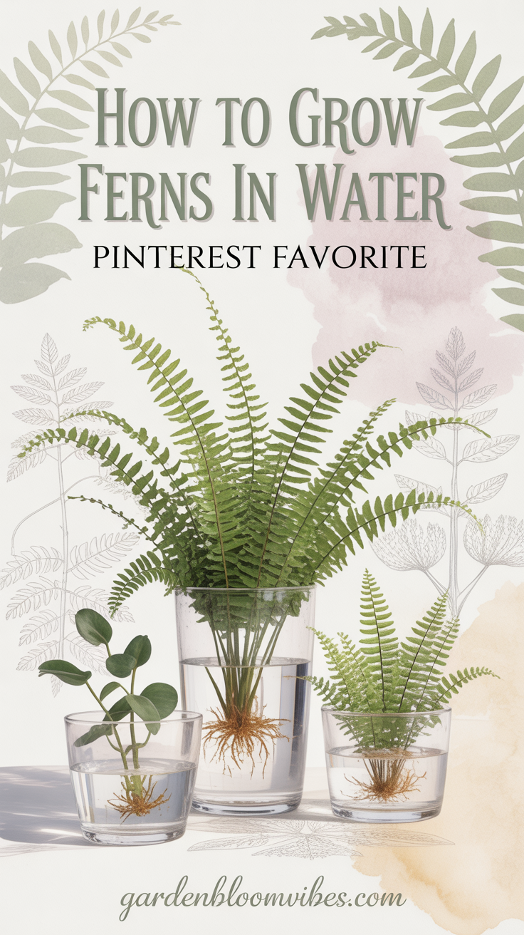 How to Grow Ferns in Water: The Complete Indoor Water Culture Guide
