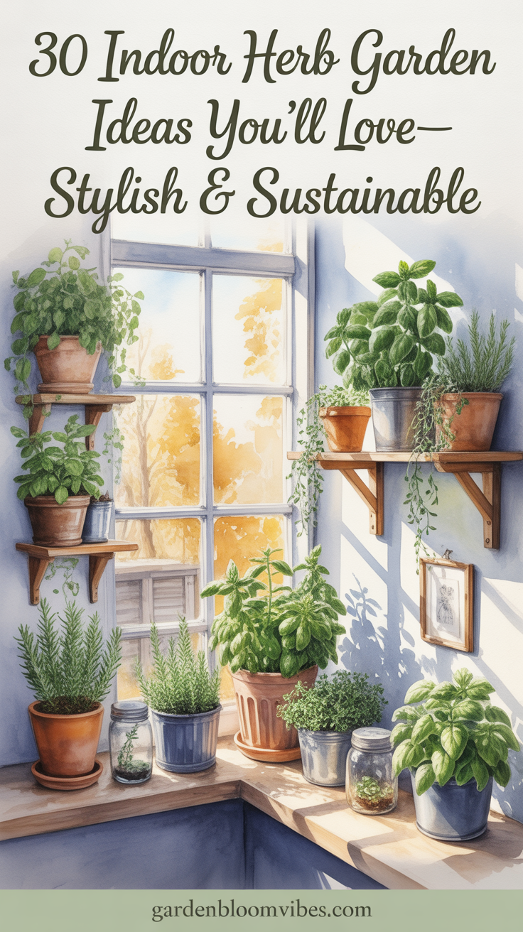 30 Indoor Herb Garden Ideas You'll Wish You Tried Sooner