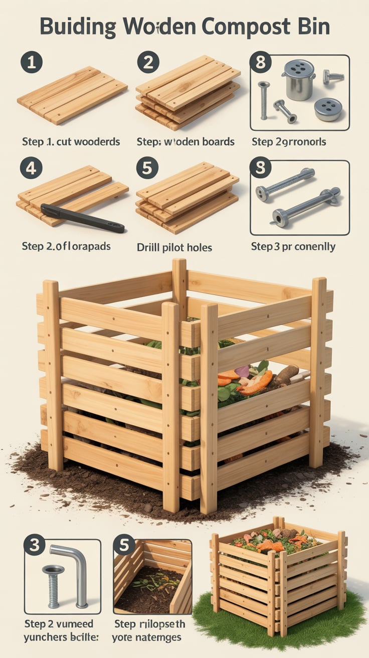 How to Build a Compost Bin: Step-by-Step Guide