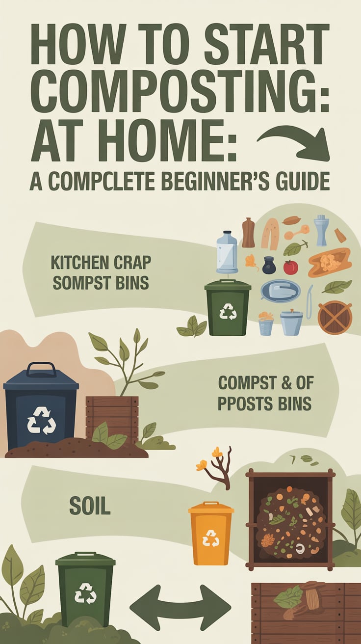 How to Start Composting at Home: A Complete Beginner’s Guide