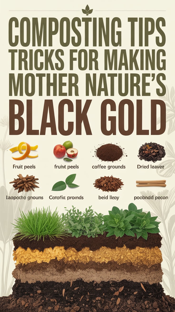 Composting Tips - Tricks for Making Mother Nature's Black Gold