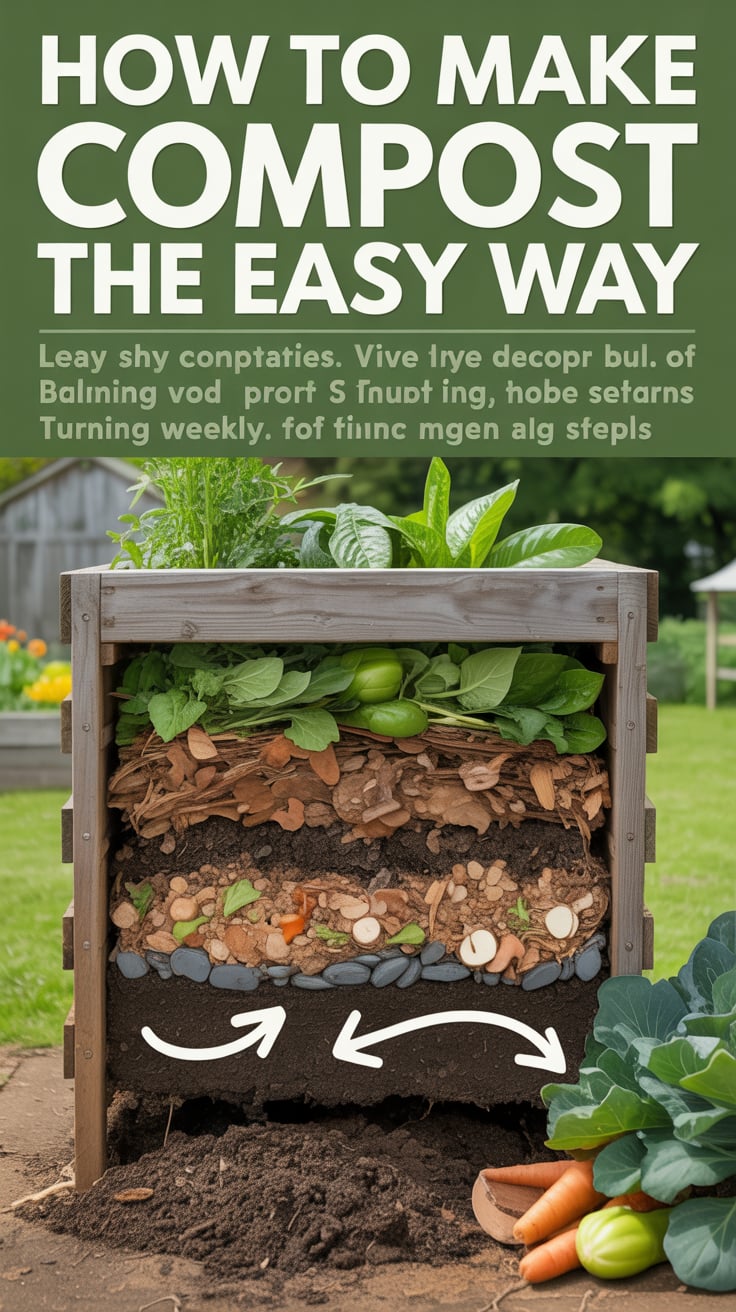 How to Make Compost the Easy Way
