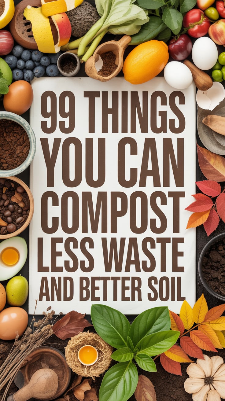 99 Things You Can Compost: The Ultimate Guide to Less Waste and Better Soil